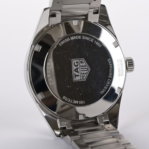 TAG Heuer Carrera WAR1112 Blue & Rose Gold 39mm Men\'s Watch + Box main image 5